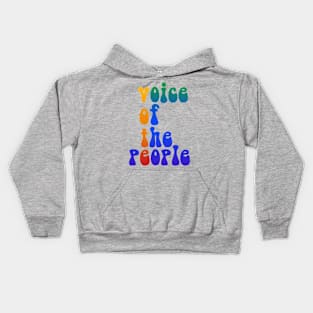 Voice Of The People - VOTE Kids Hoodie